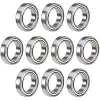 Los mejores  - sourcing map 6804ZZ Rodamientos Rígidos Bolas 20mm Diámetro Interior 32mm OD 7mm Diámetro Doble Protección Acero Cromado…